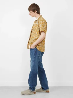 Straight 5 Pocket Pants Medium Dark Blue Damage<CIOTA Hot