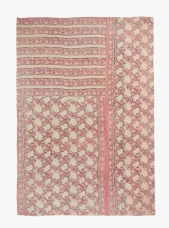 Striped Floral Kantha<Auntie Oti Outlet