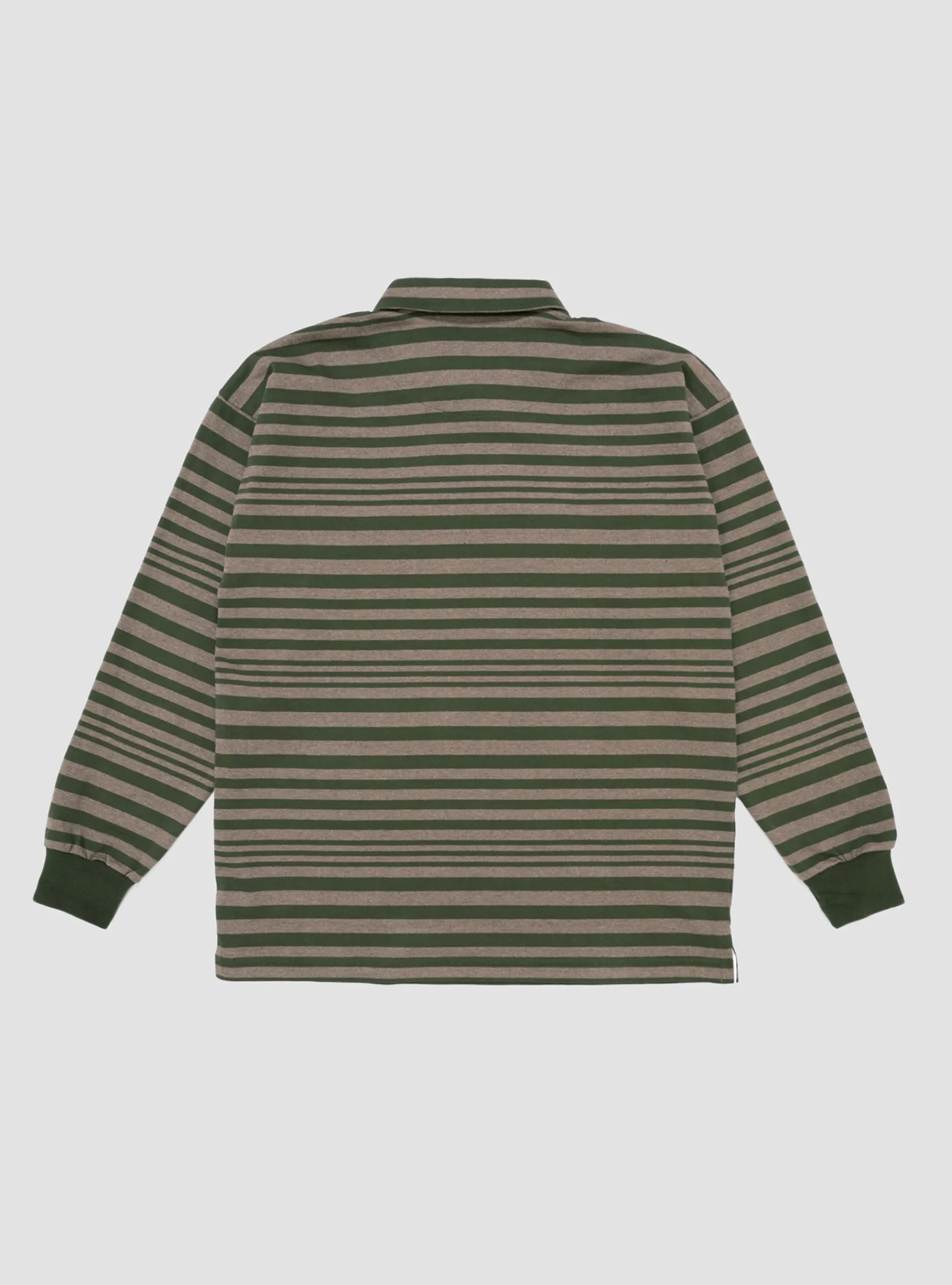 Stripe Rugby Shirt Brown & Olive<Drop Out Sports Discount