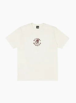 Strong Mac Pig. Dyed Tee Natural<Stüssy Hot