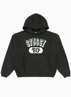 80 Relaxed Hoodie Washed Black<Stüssy Online