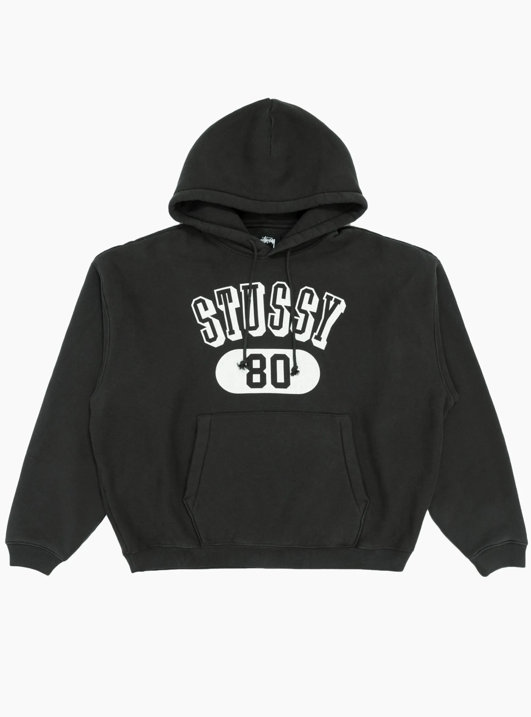 80 Relaxed Hoodie Washed Black<Stüssy Online