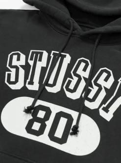 80 Relaxed Hoodie Washed Black<Stüssy Online