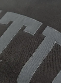 STU Applique Crew Black<Stüssy Discount