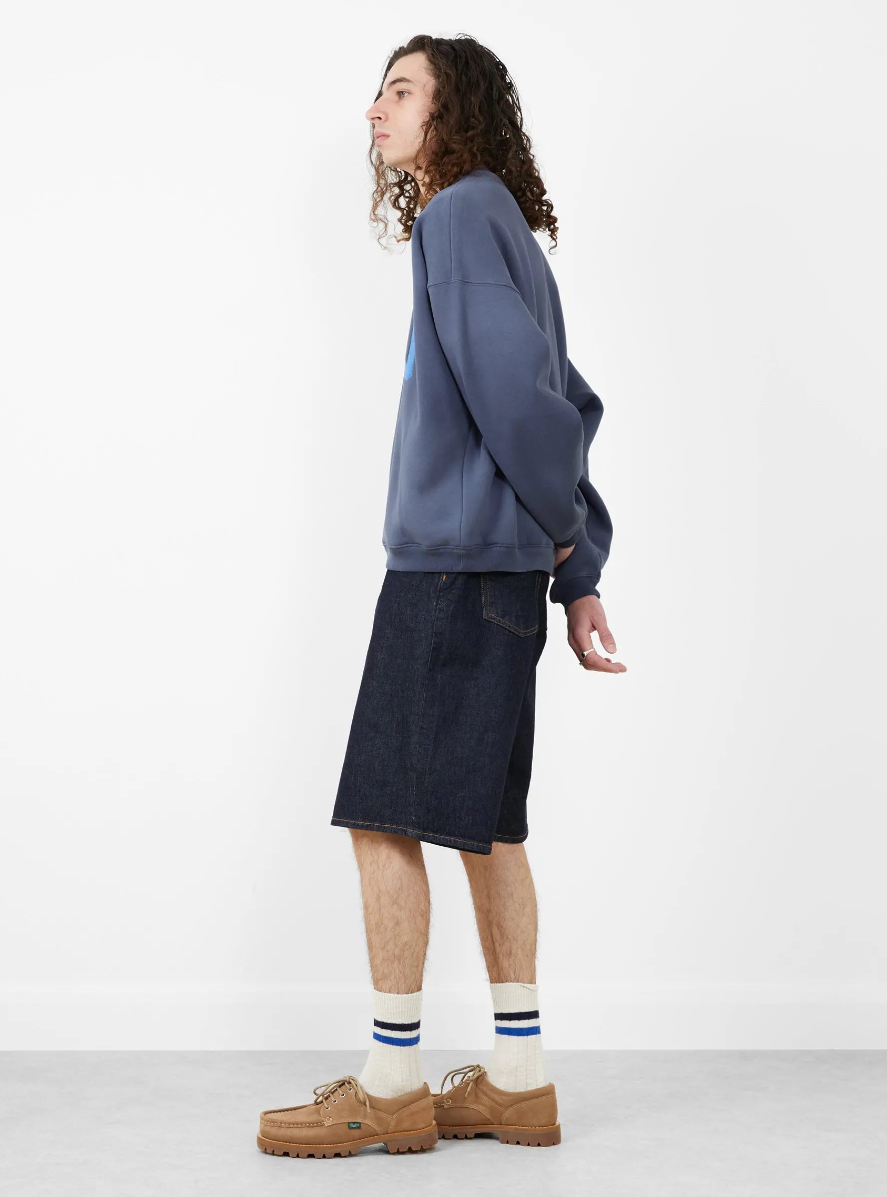 STU Applique Crew Black<Stüssy Discount