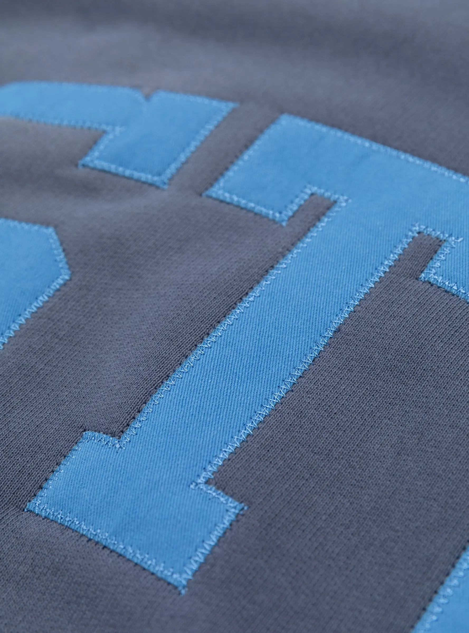 STU Applique Crew Blue<Stüssy Fashion