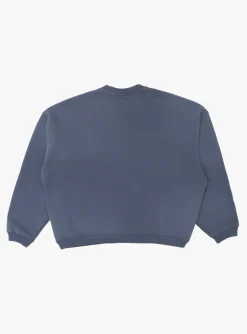 STU Applique Crew Blue<Stüssy Fashion