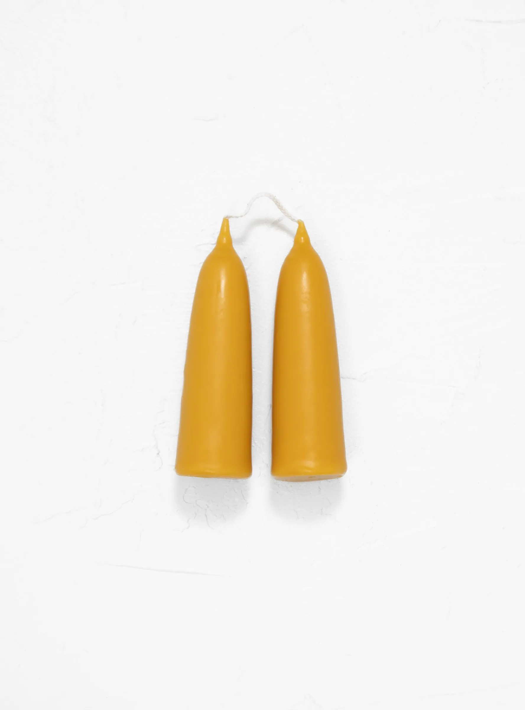 Stubby Candle Pair Goldenrod<Wax Atelier Outlet