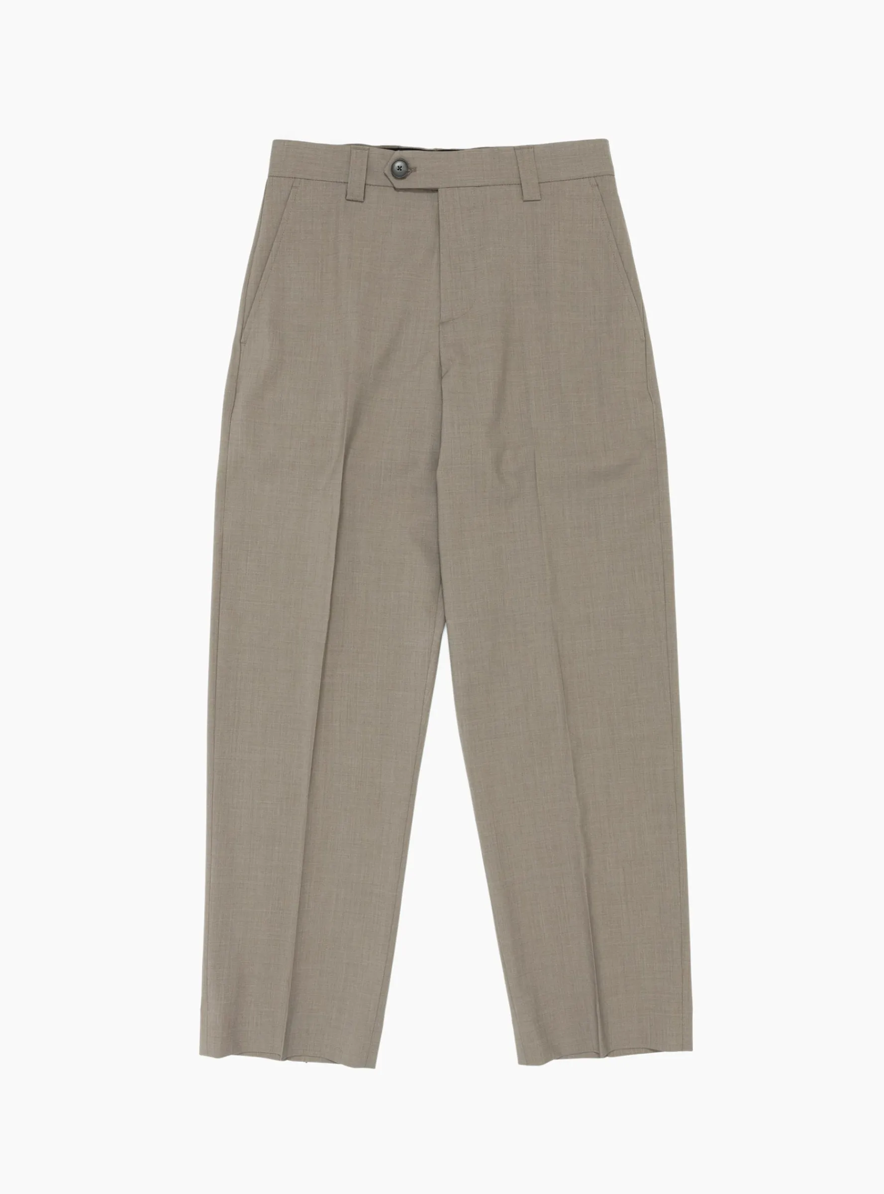 Study Trousers Taupe Wool<mfpen Outlet