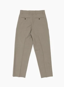 Study Trousers Taupe Wool<mfpen Outlet