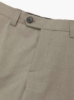 Study Trousers Taupe Wool<mfpen Outlet