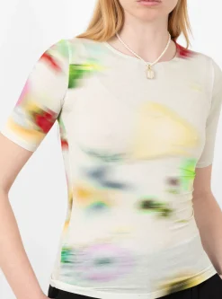 Sui Jersey Top Mayu White<Julia Heuer Outlet