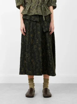 Sukuti Skirt Black Gold<Christian Wijnants Fashion