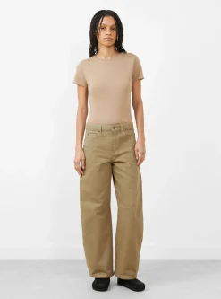 Super Fine Baby Tee Camel<Lauren Manoogian New