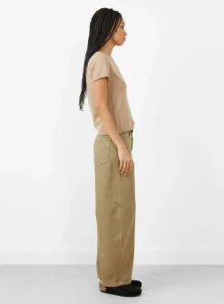 Super Fine Baby Tee Camel<Lauren Manoogian New