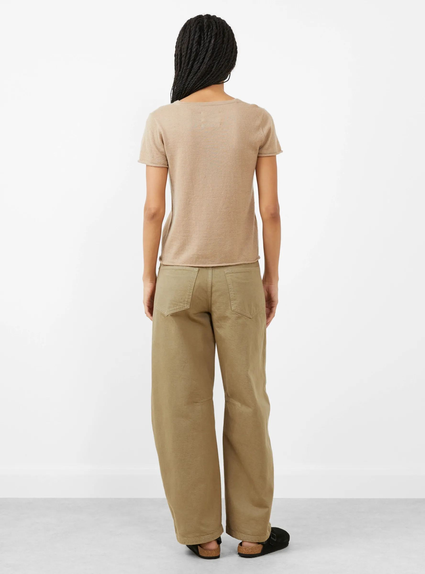 Super Fine Baby Tee Camel<Lauren Manoogian New