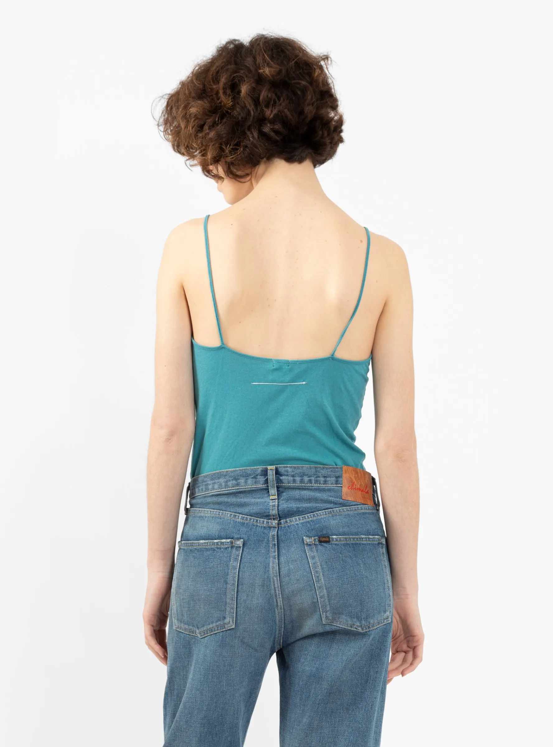 Superfine Under Tank Teal<Bassike Hot