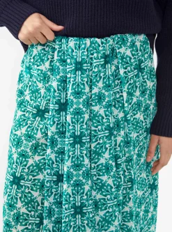 Surati Skirt Sea Green<Christian Wijnants Online
