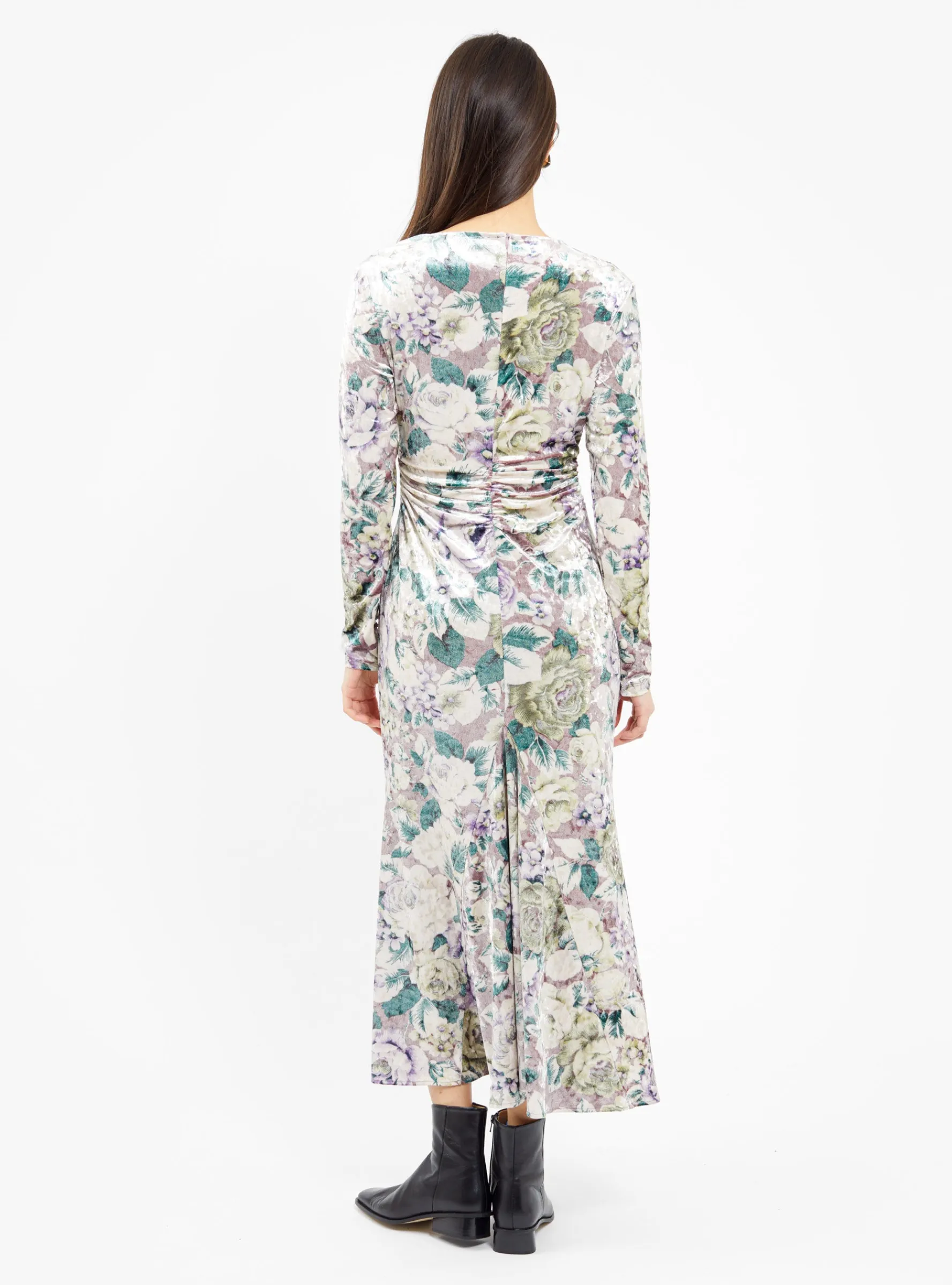 Surveillance Dress Light Purple Floral<Rachel Comey Fashion