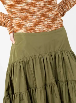 Swift Skirt Olive<Rachel Comey New