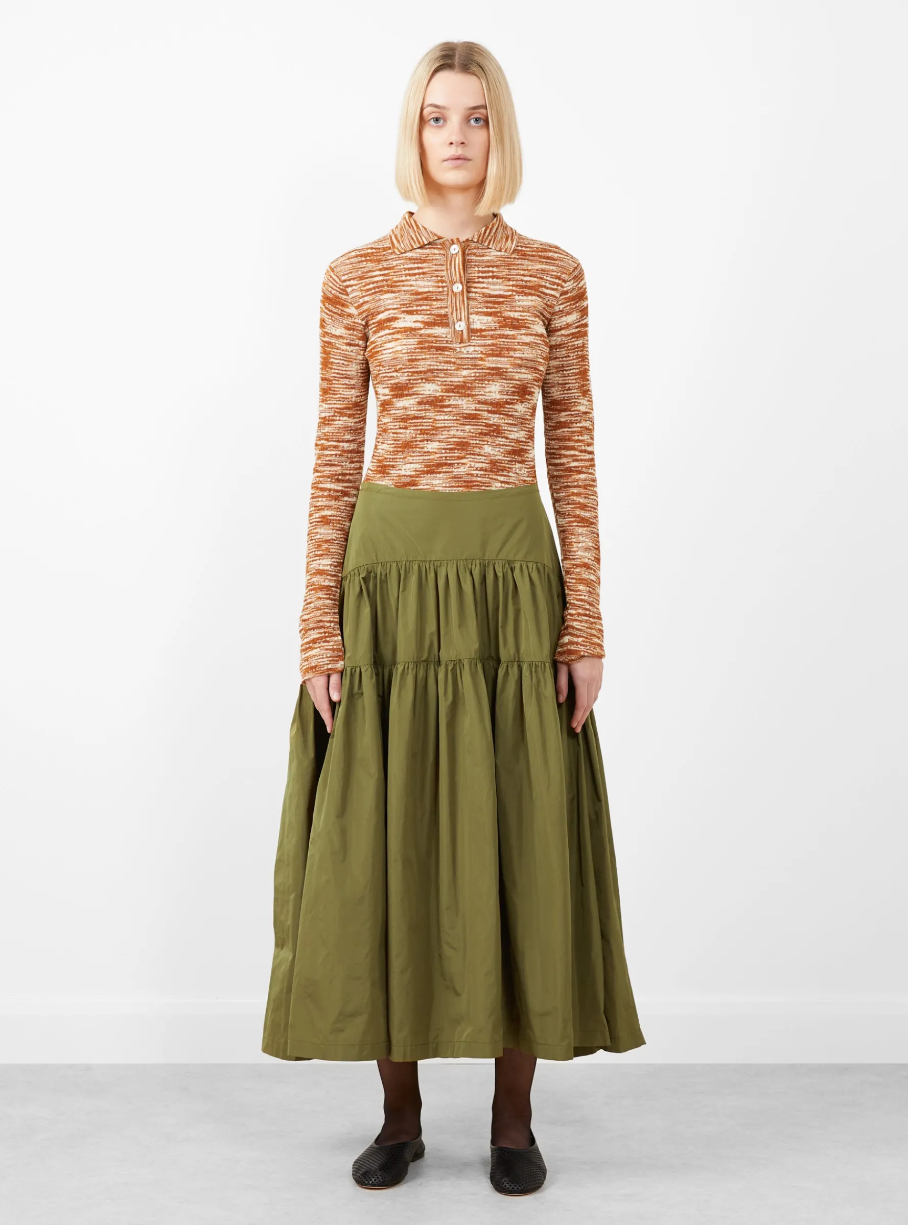 Swift Skirt Olive<Rachel Comey New