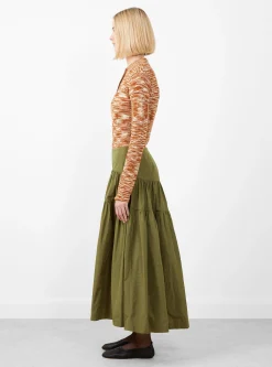 Swift Skirt Olive<Rachel Comey New