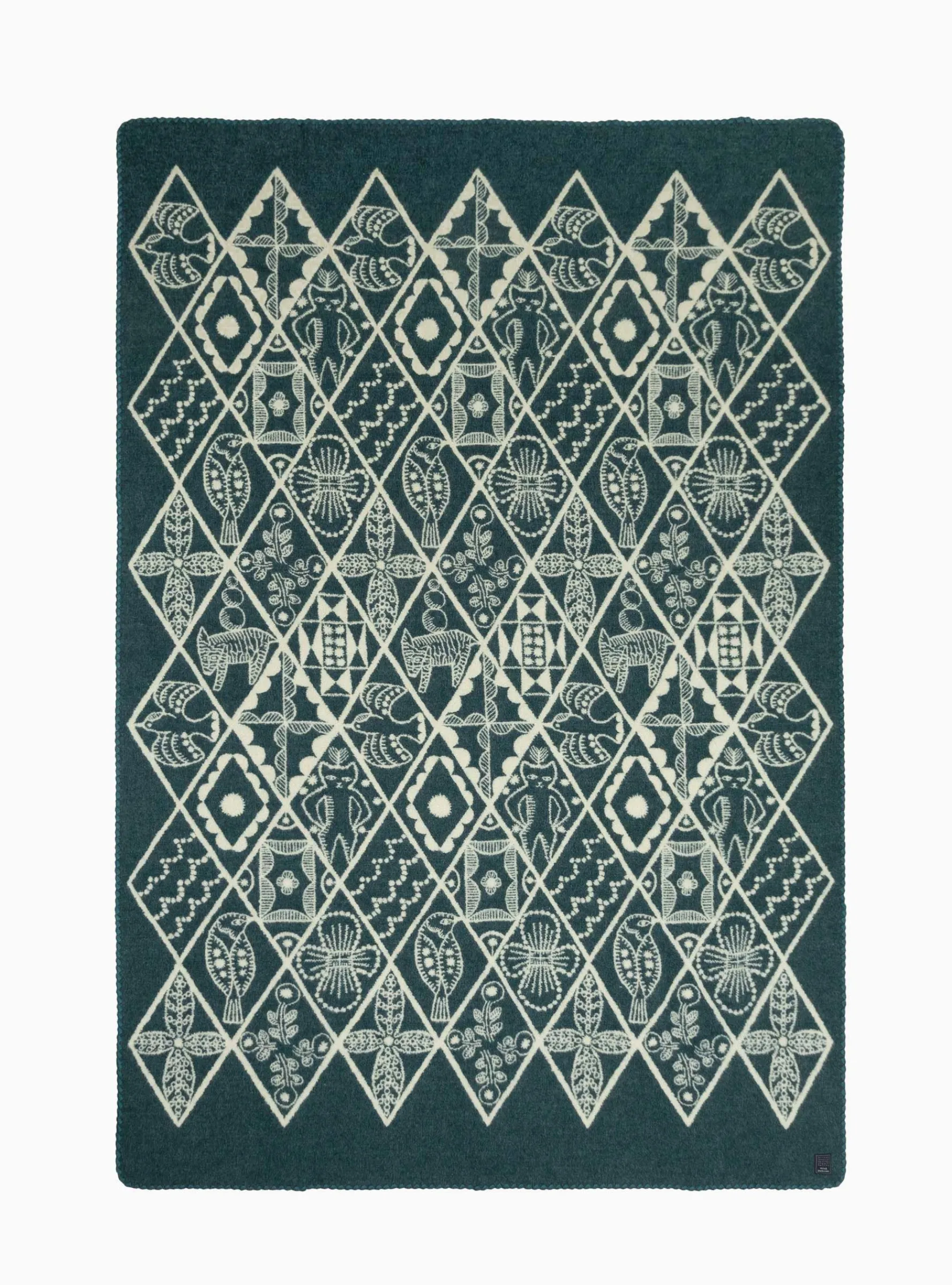 Symphony Blanket Blue Green<Minä Perhonen Online