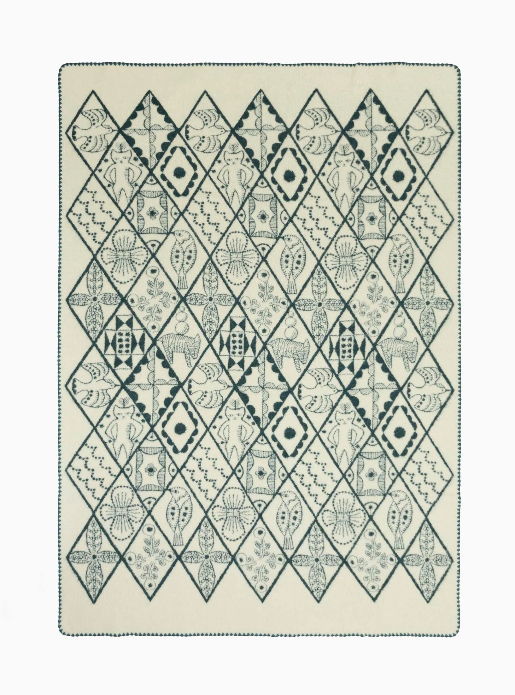 Symphony Blanket Blue Green<Minä Perhonen Online