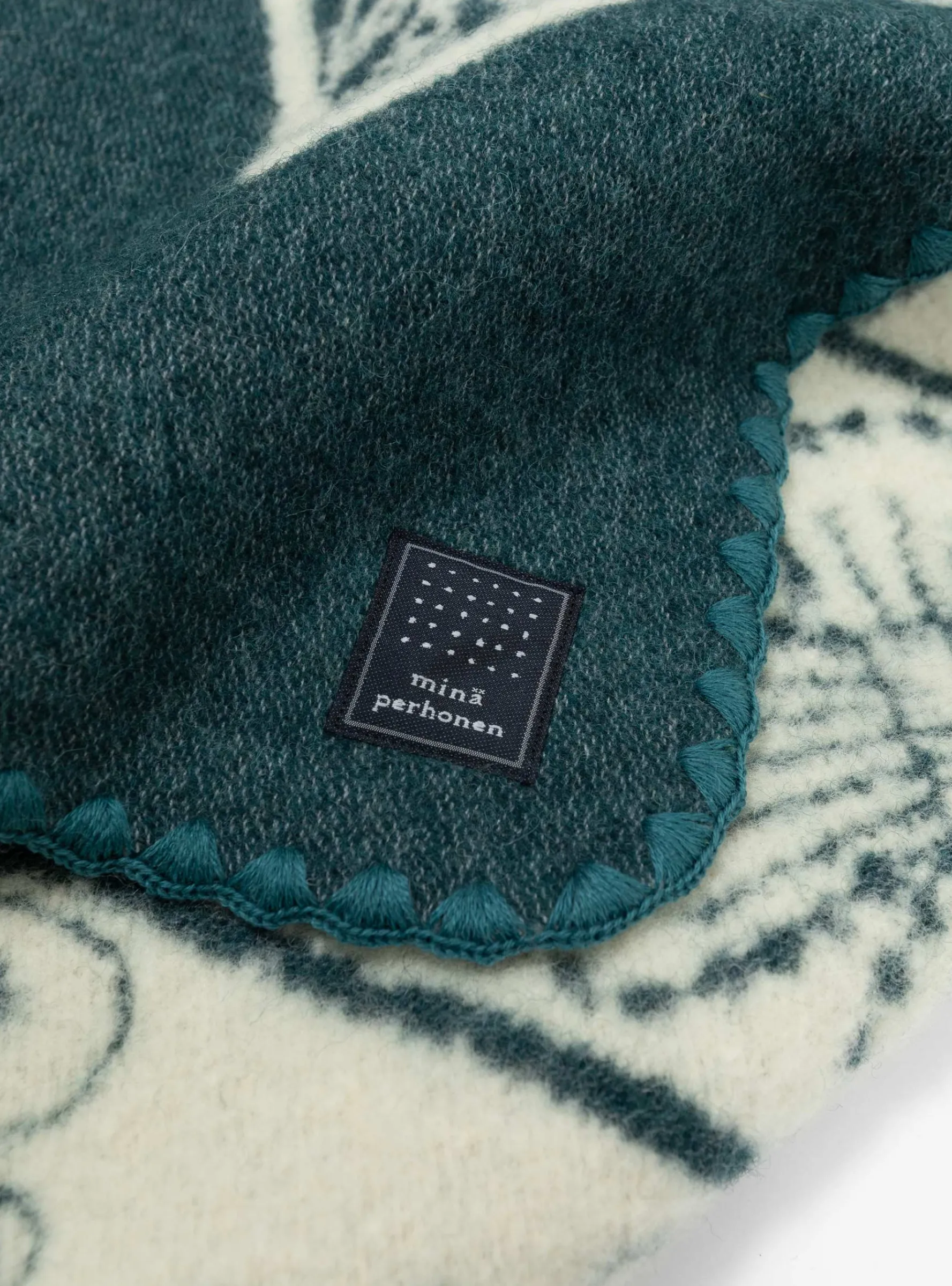 Symphony Blanket Blue Green<Minä Perhonen Online