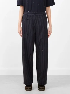Tailoring Flower Trousers Pinstripe<Cordera Outlet
