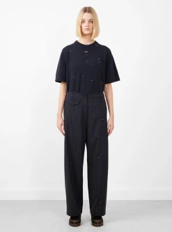 Tailoring Flower Trousers Pinstripe<Cordera Outlet