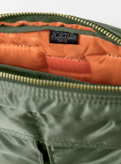 TANKER Clip Shoulder Bag Sage Green<Porter Yoshida & Co. New