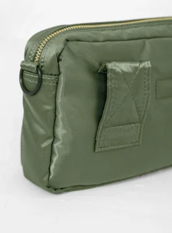 TANKER Clip Shoulder Bag Sage Green<Porter Yoshida & Co. New
