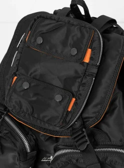 TANKER Patch Pocket Rucksack Black<Porter Yoshida & Co. Best