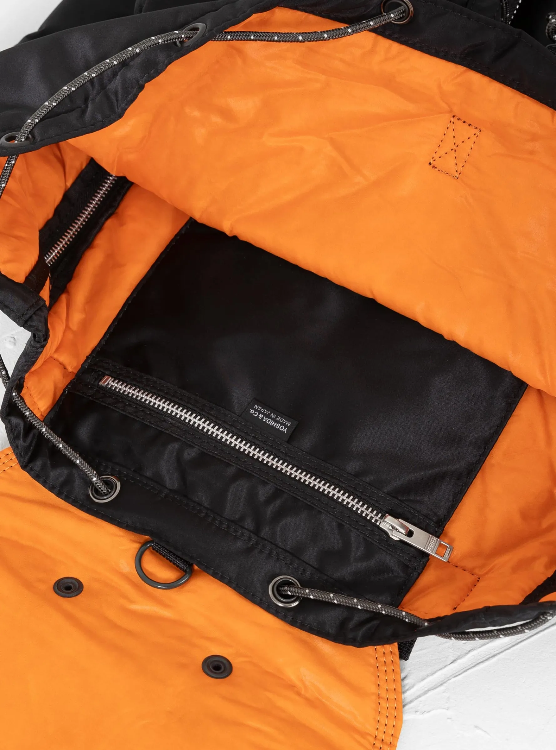 TANKER Patch Pocket Rucksack Black<Porter Yoshida & Co. Best