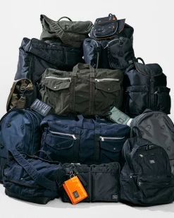 TANKER Patch Pocket Rucksack Black<Porter Yoshida & Co. Best