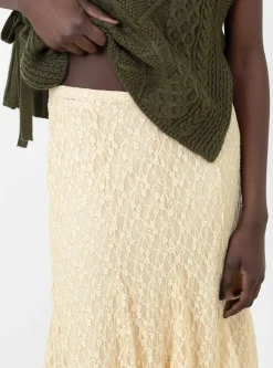 Taylor Skirt Lace Cream<Rejina Pyo Discount