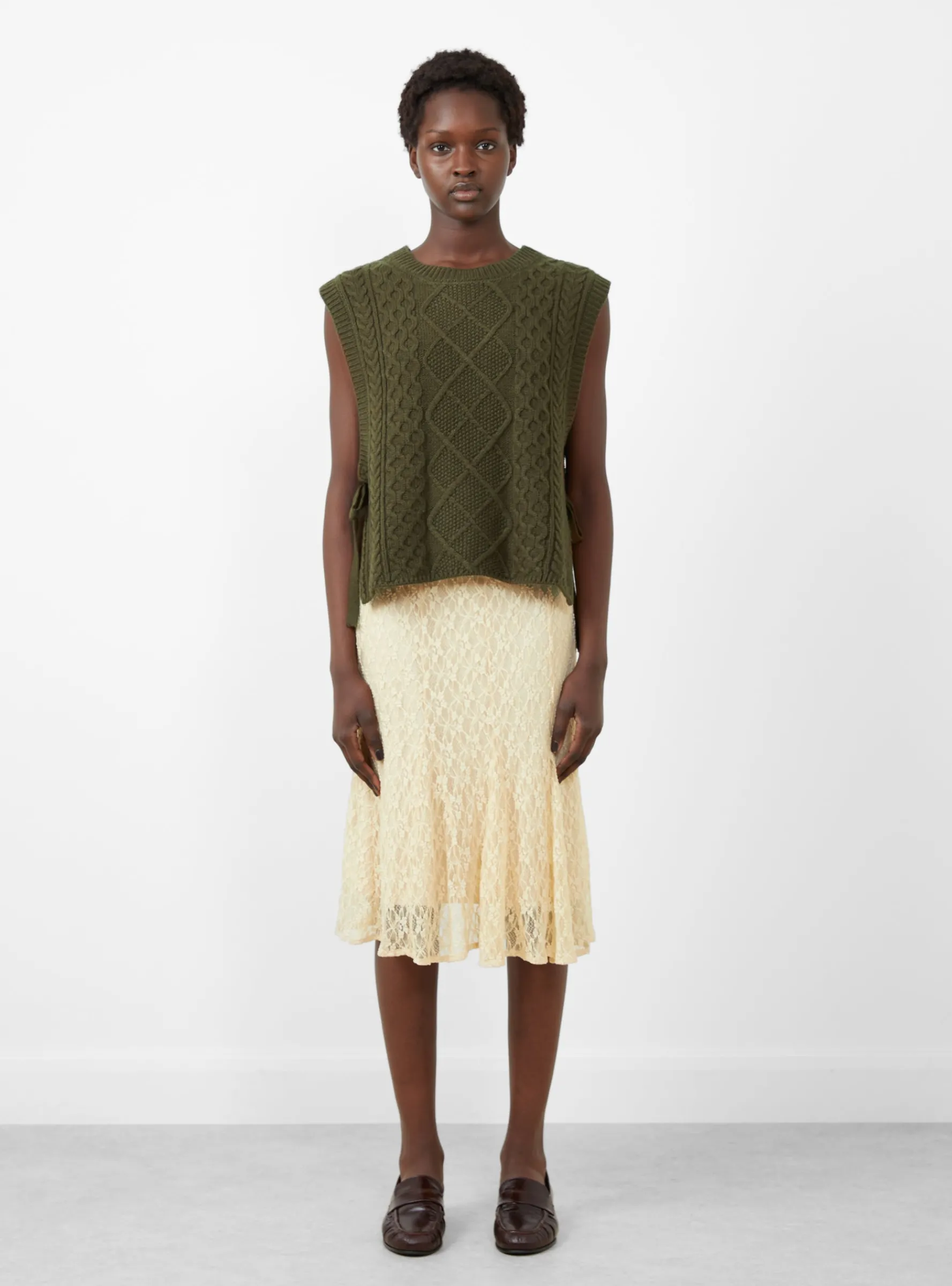 Taylor Skirt Lace Cream<Rejina Pyo Discount