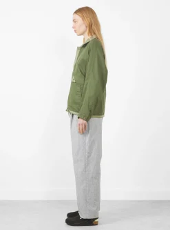 Tencel Cotton Chino Jacket Olive<nanamica Clearance