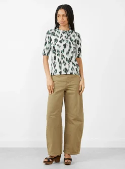 Tench Top Off White Ikat<Christian Wijnants Fashion