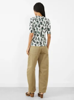 Tench Top Off White Ikat<Christian Wijnants Fashion