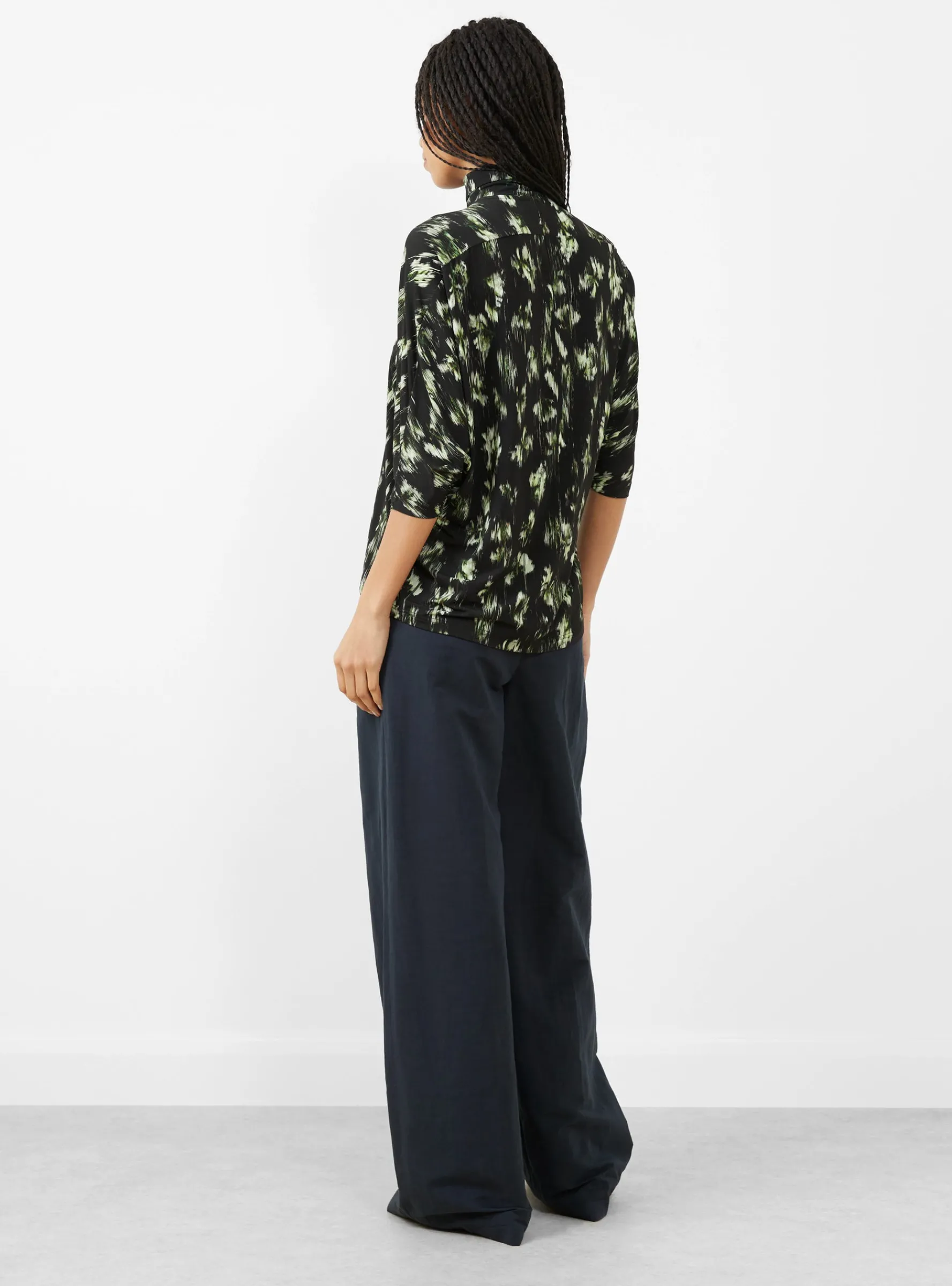 Thandi Top Black IKat<CHRISTIAN WIJNANTS Best