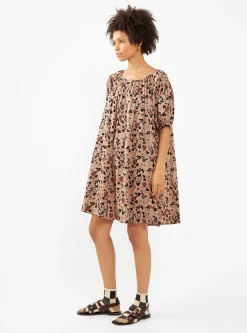 The Bedroom Dress Beige Canyon Floral<THE GREAT. Outlet