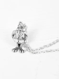The Crow Necklace Silver<Maple Sale