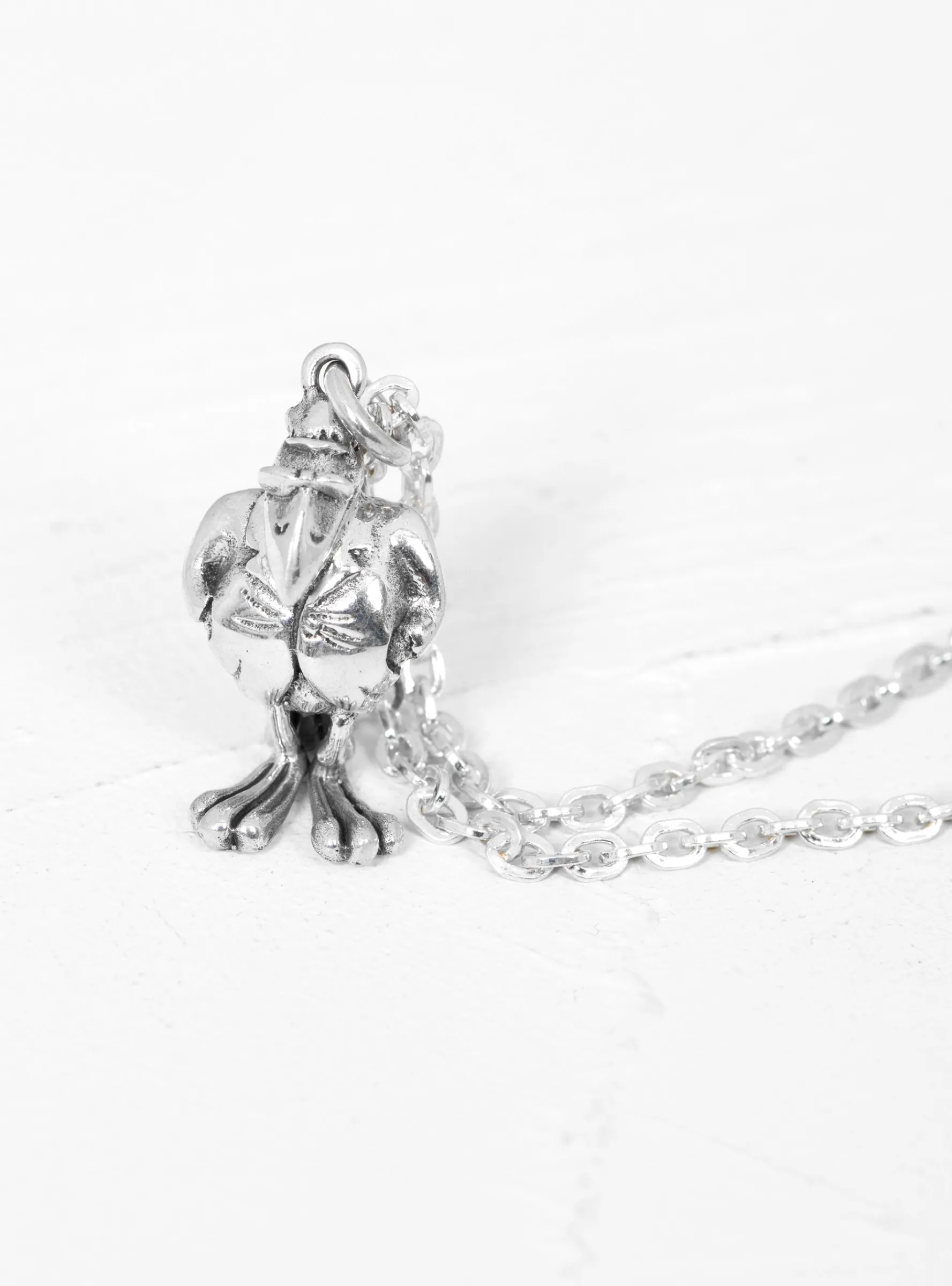 The Crow Necklace Silver<Maple Sale