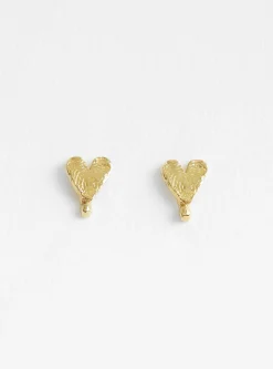 The Imprint On My Heart Studs Brass<Ruby Jack Hot