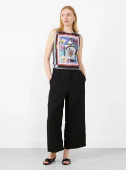 Thelma Pleated Top Alice Blue<Julia Heuer Clearance