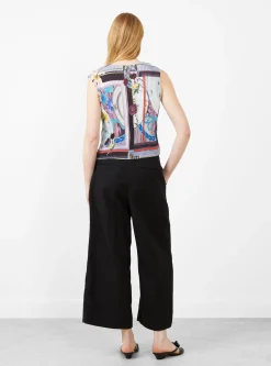 Thelma Pleated Top Alice Blue<Julia Heuer Clearance
