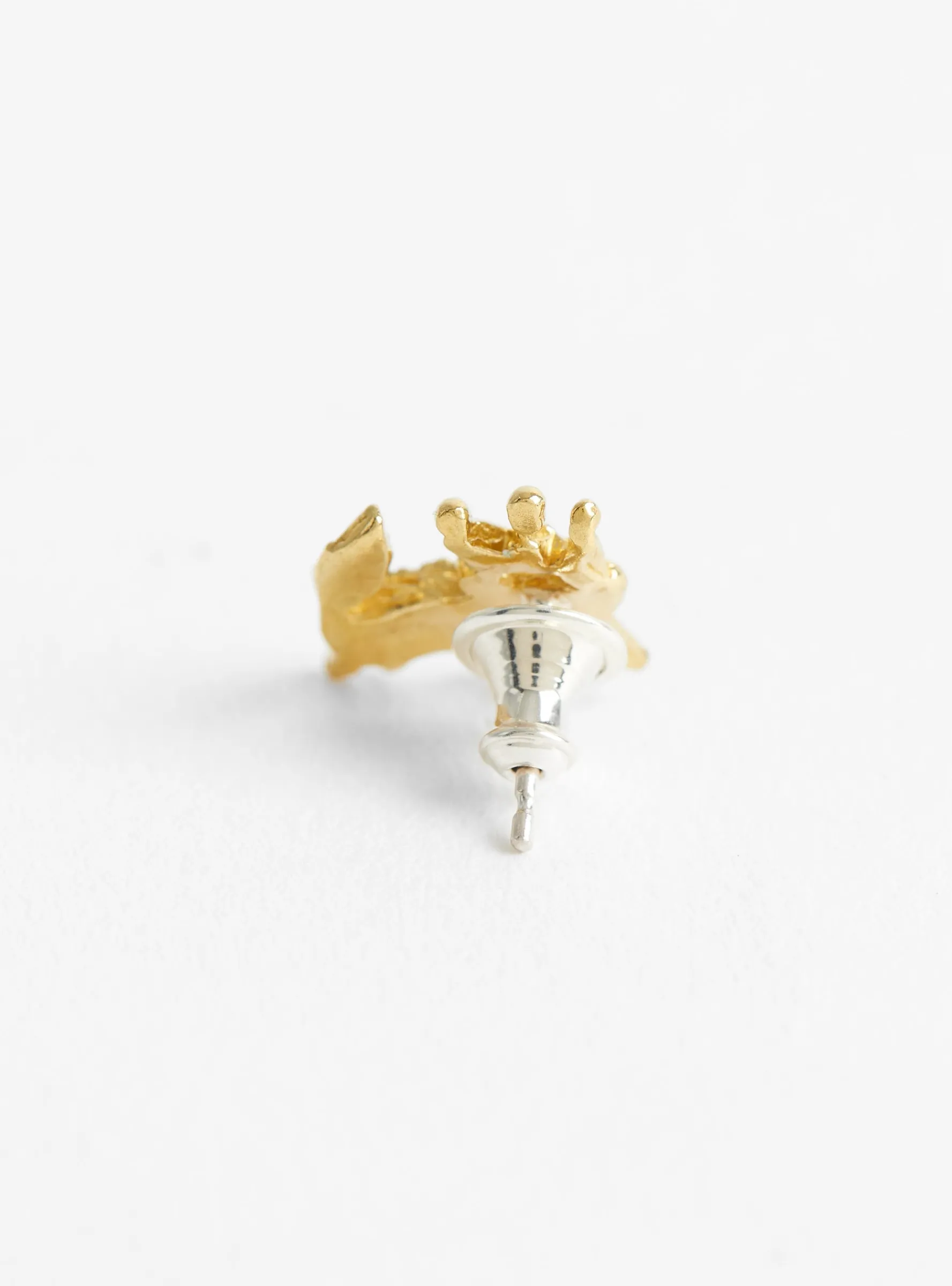 The Lucky Little Elephant Stud Brass<Ruby Jack Fashion