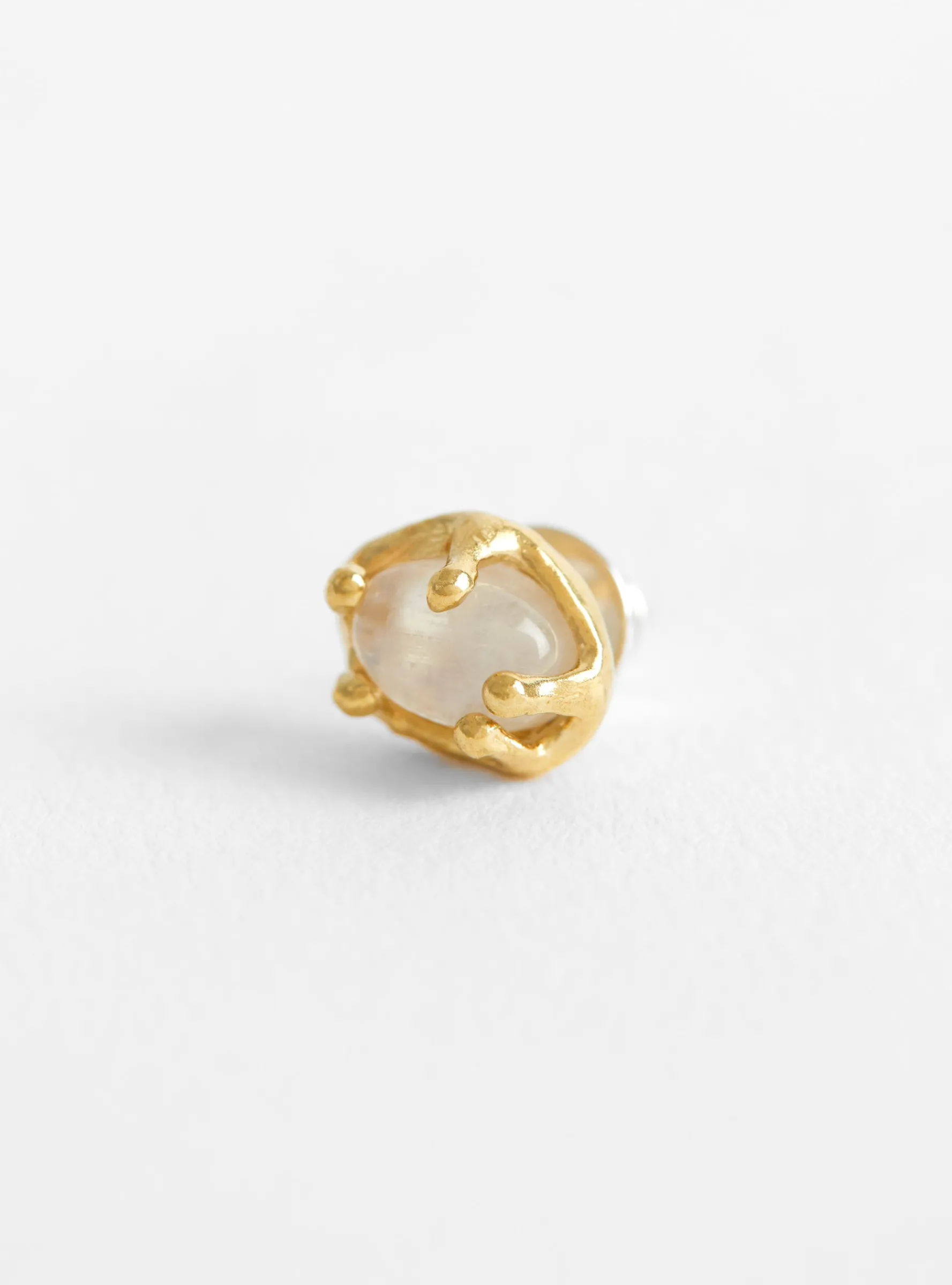The Lucky Little Stud Moonstone<Ruby Jack Clearance